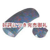 画像: 胴掛 津軽三味線用 胴掛紐付 津軽塗り 唐塗り 青